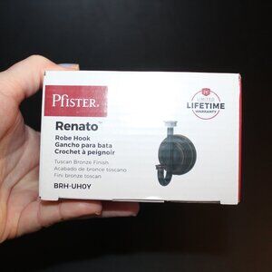Pfister Renato Robe Hook - in Tuscan Bronze Finish BRH-UHOY - NIB